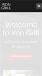 Mobile Screenshot of irongrillsacramento.com